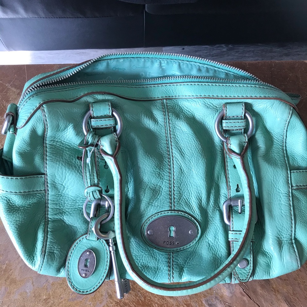 FOSSIL MINT GREEN PURSE